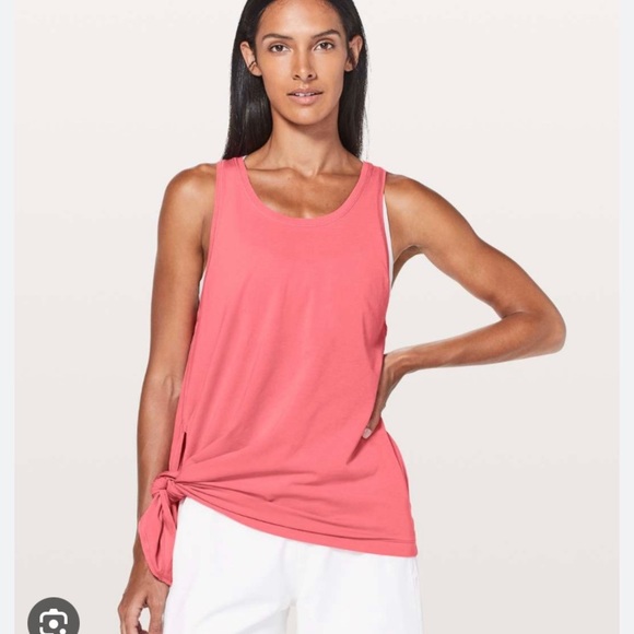 lululemon athletica Tops - Lululemon womens pink tank top size 12